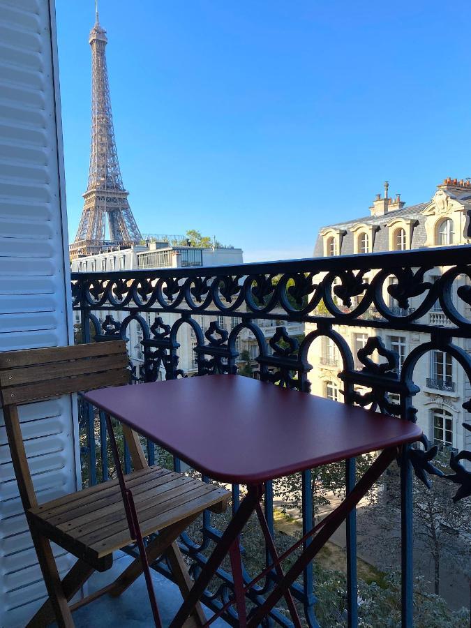 Outstanding 2 Bedrooms With A Terrific Eiffel Tower View Paříž Exteriér fotografie
